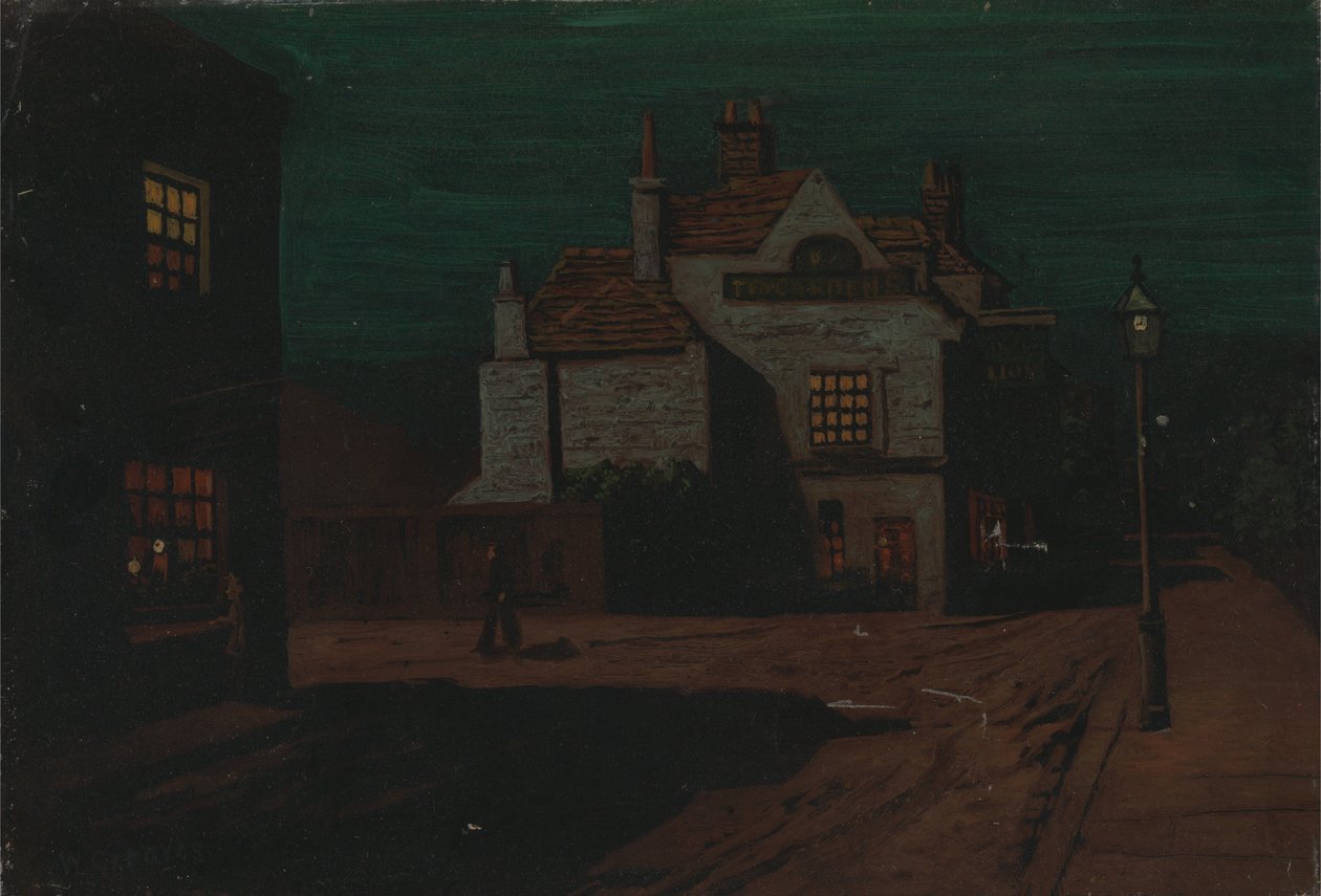 El León Negro, Chelsea de noche de Walter Greaves