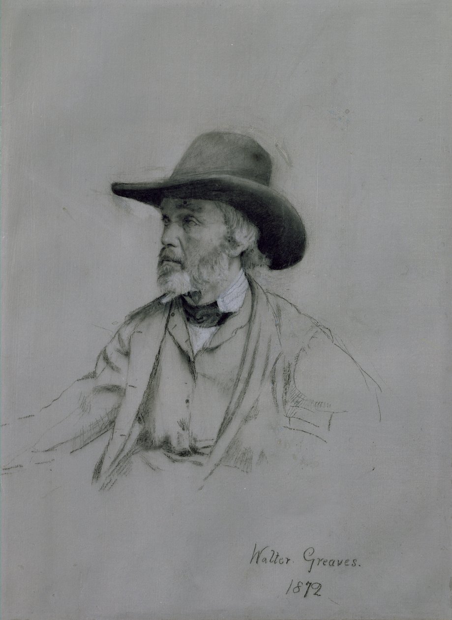 Thomas Carlyle (1795-1881), 1872 de Walter Greaves