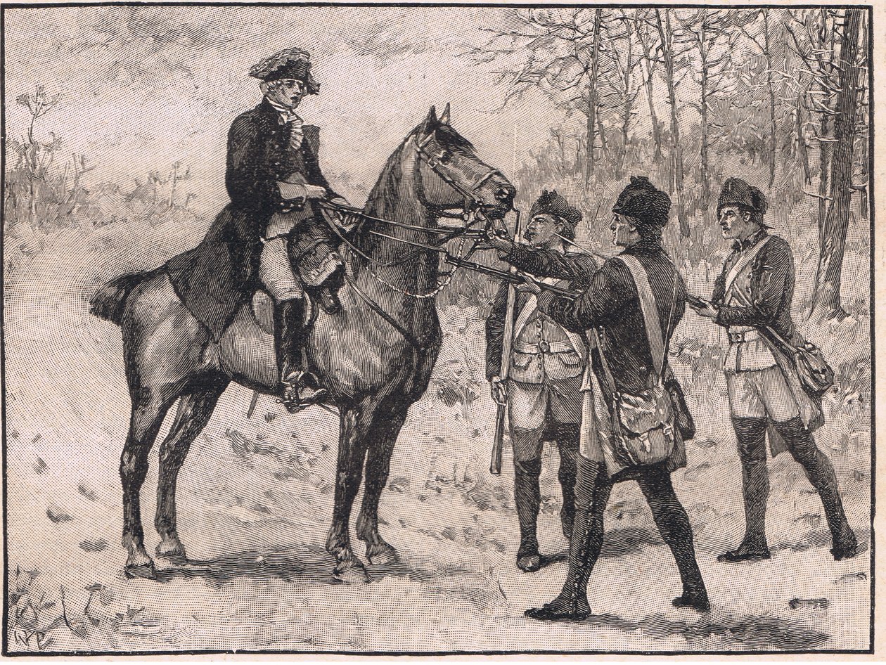 Arresto del Mayor Andre AD 1780 de Walter Paget