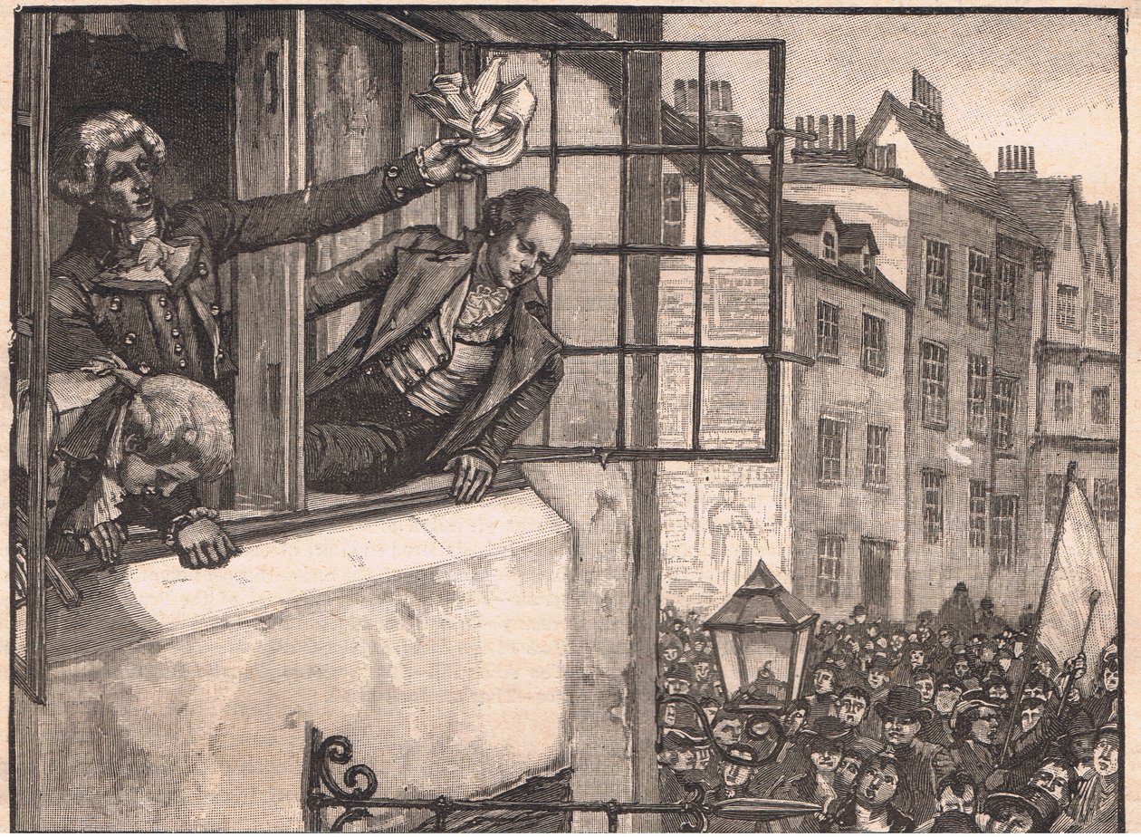 Los disturbios de Priestley en Birmingham AD 1791 de Walter Paget