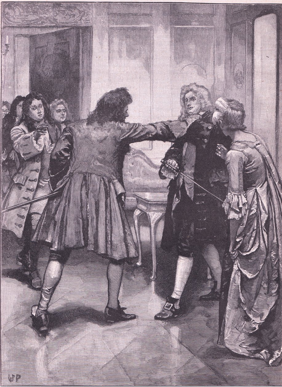 La disputa de Walpole con Townsend AD 1729 de Walter Paget