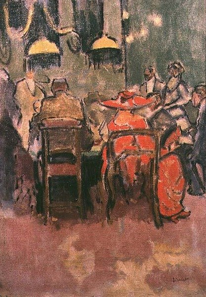 Baccarat, Dieppe, 1920 de Walter Richard Sickert