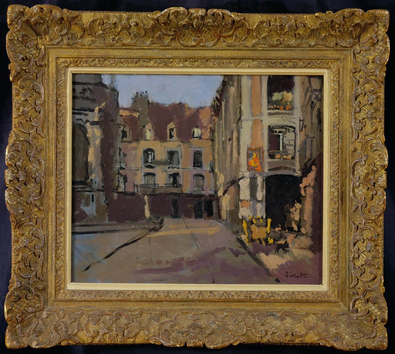 Esquina de la Rue Sainte Catherine, Dieppe, c.1899 de Walter Richard Sickert