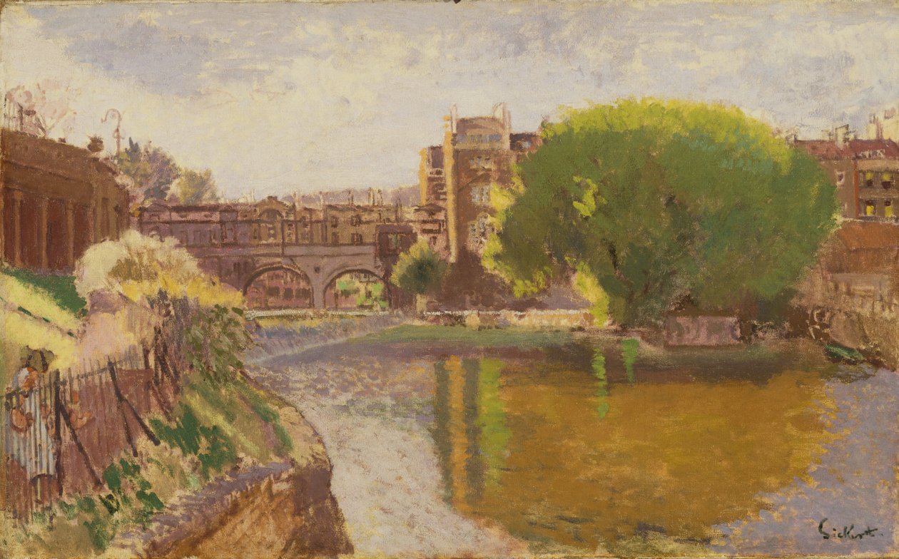 Puente Pulteney, Bath, c.1916-17 de Walter Richard Sickert