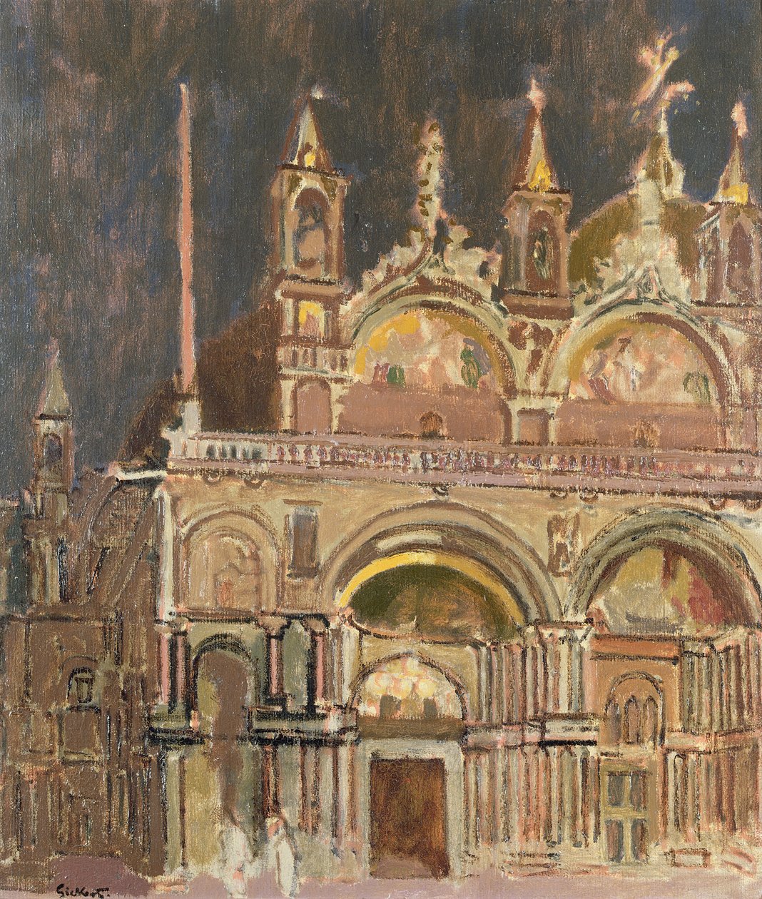 San Marco, Venecia de Walter Richard Sickert