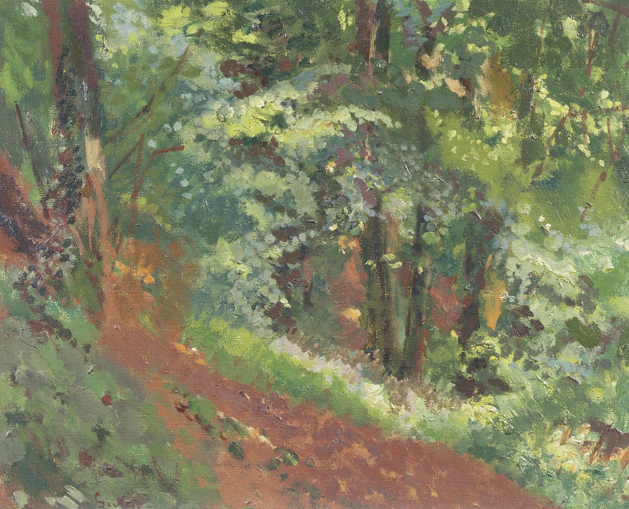 El bosque de Arques de Walter Richard Sickert