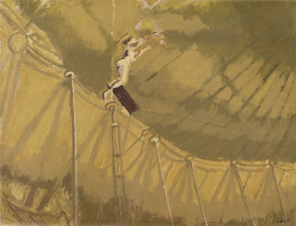 El trapecio, c.1920 de Walter Richard Sickert