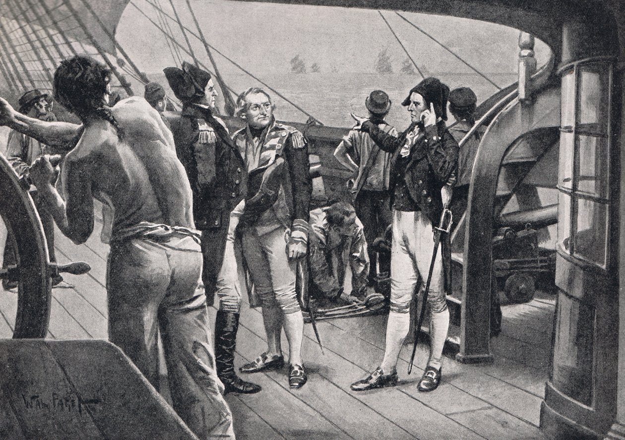 Sir John, hay veintisiete velas de línea, ilustración de 