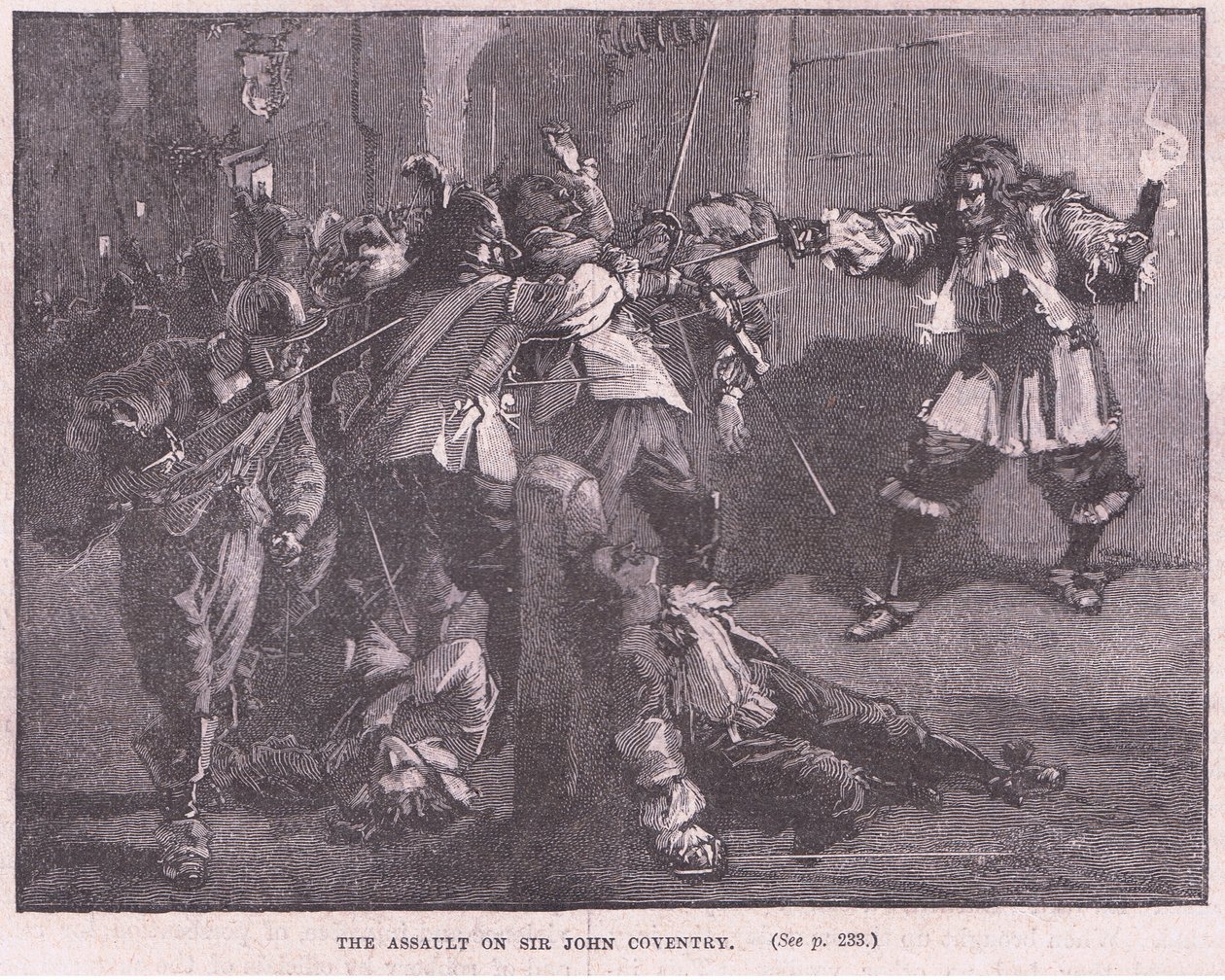 El asalto a Sir John Coventry de Walter Stanley Paget