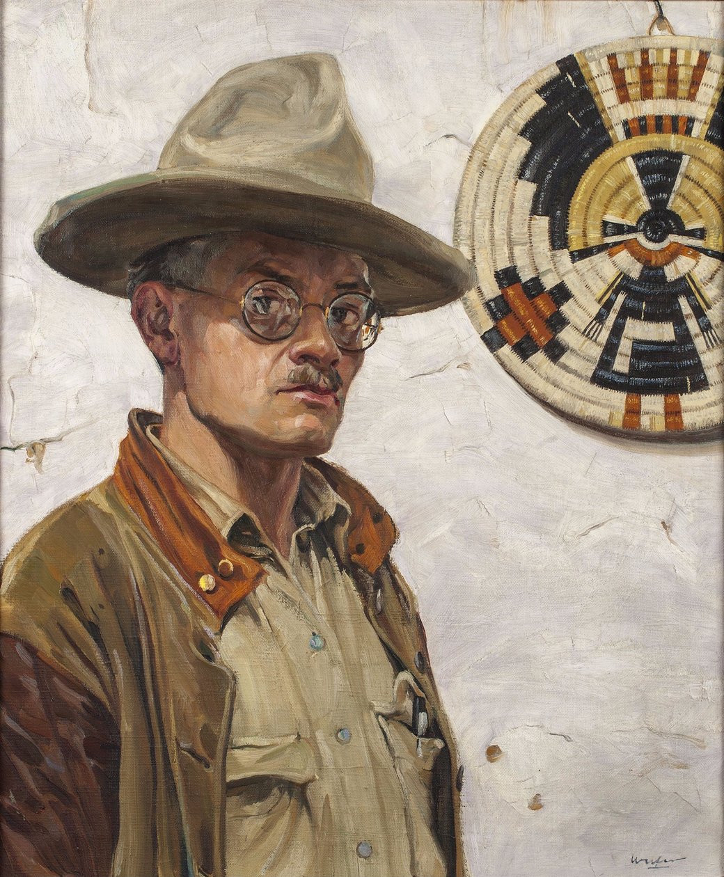 Autorretrato de Walter Ufer