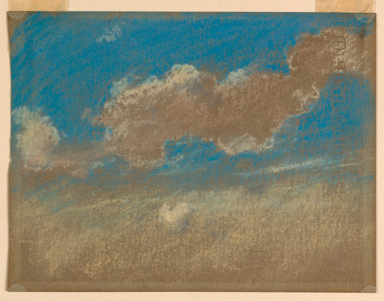 Nubes en un cielo azul de Walter Clark
