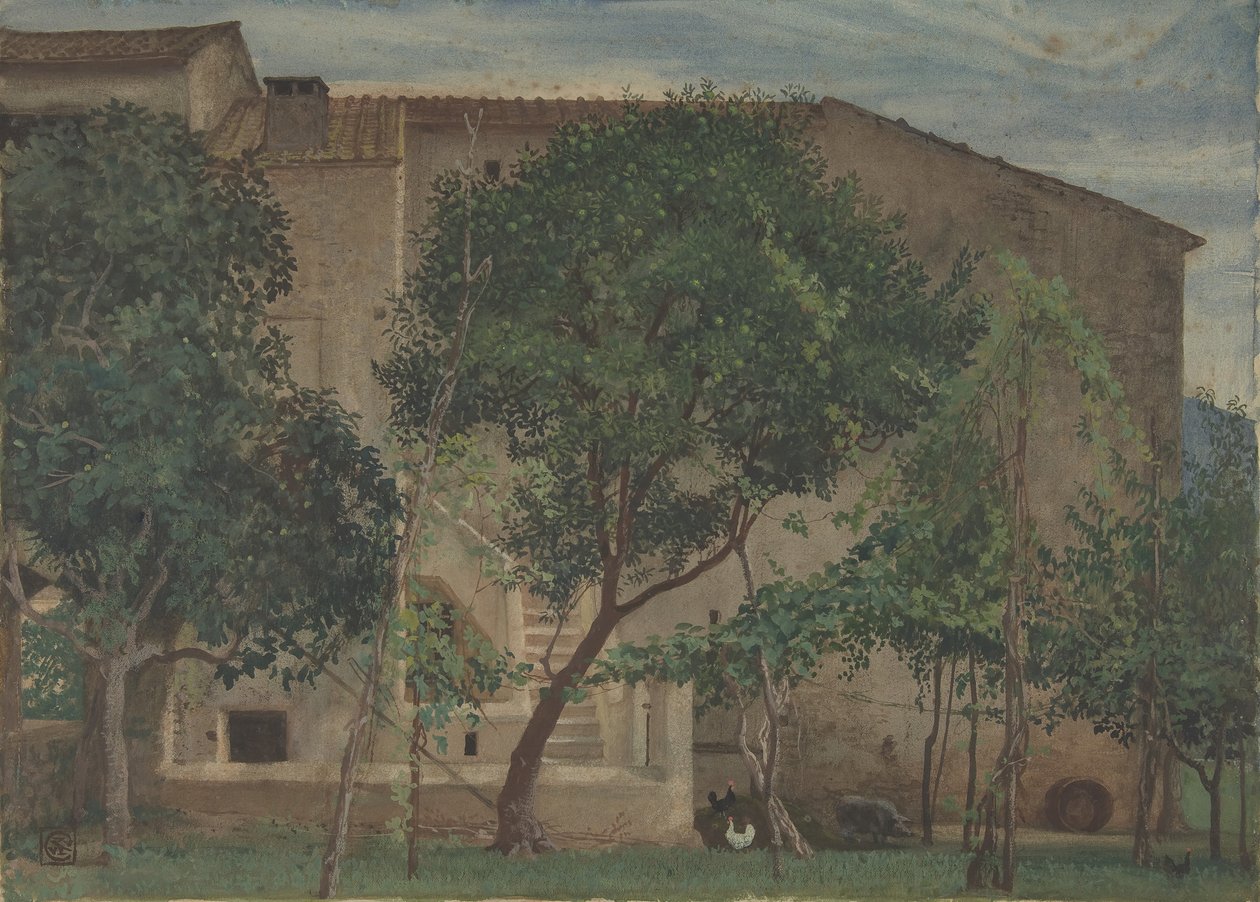Casa de campo italiana de Walter Crane