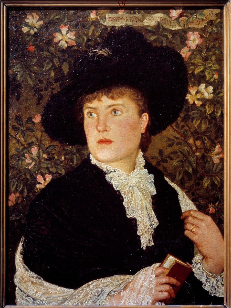 Retrato de Madame Walter Crane de Walter Crane