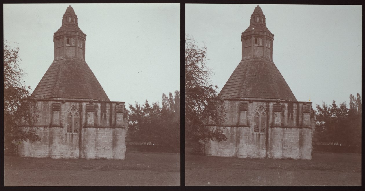 Cocina del Abad, Abadía de Glastonbury, Glastonbury, Mendip, Somerset de Walter Edward Zehetmayr