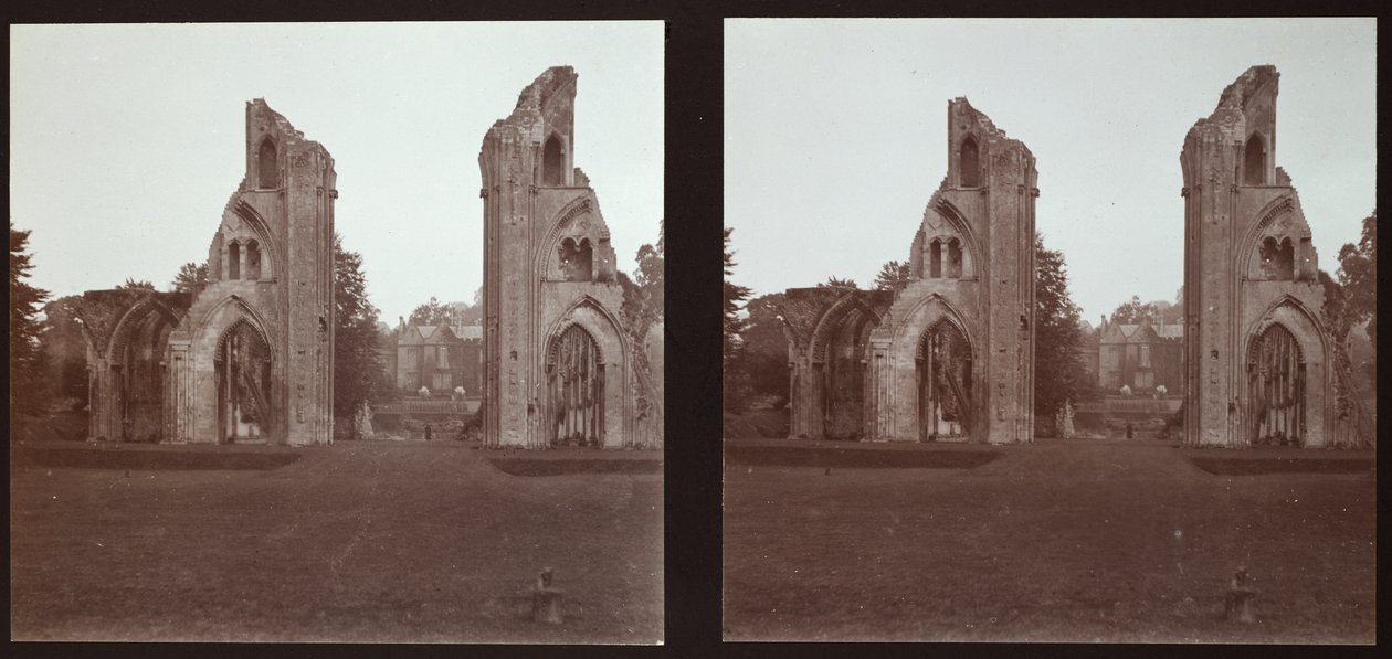 Abadía de Glastonbury, Glastonbury, Mendip, Somerset de Walter Edward Zehetmayr