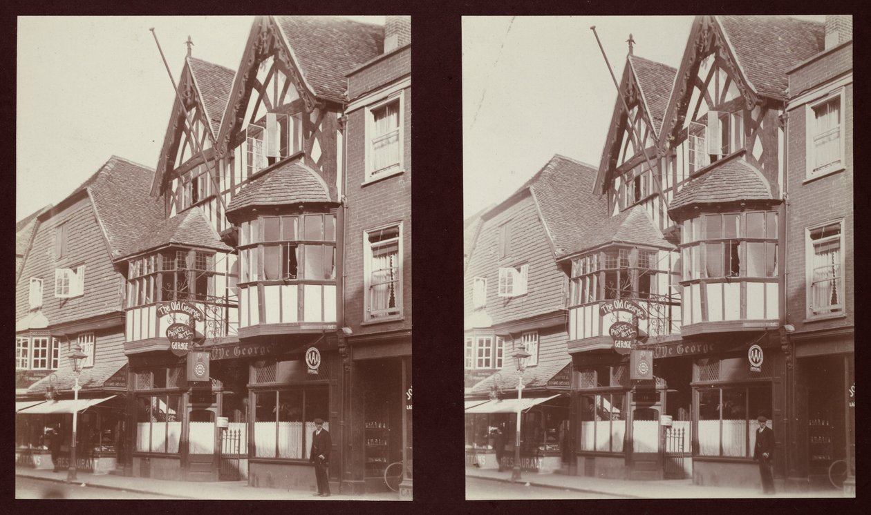 Old George Inn, 17 High Street, Salisbury, Wiltshire de Walter Edward Zehetmayr
