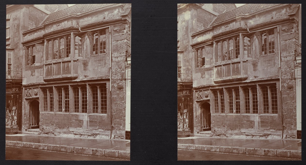 Casa del Tribunal, High Street, Glastonbury, Mendip, Somerset de Walter Edward Zehetmayr