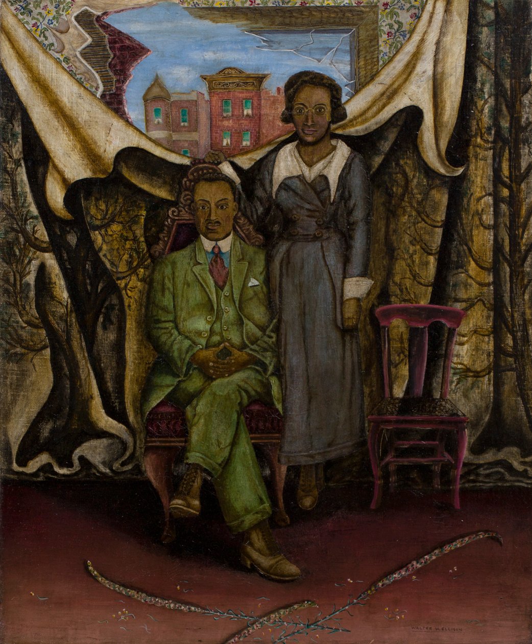 Padre y madre-tipo de piel de Walter Ellison