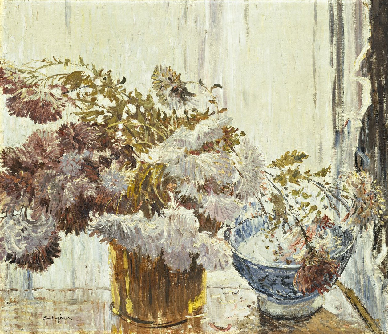 Crisantemos de Walter Elmer Schofield