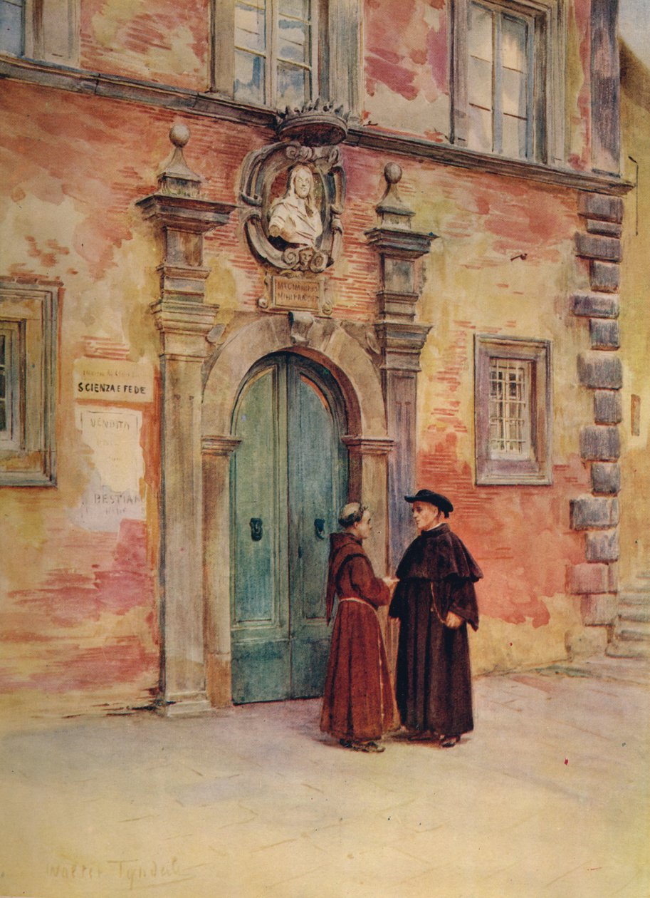 Palazzo Negroni, Montepulciano, c1900 de Walter Frederick Roofe Tyndale