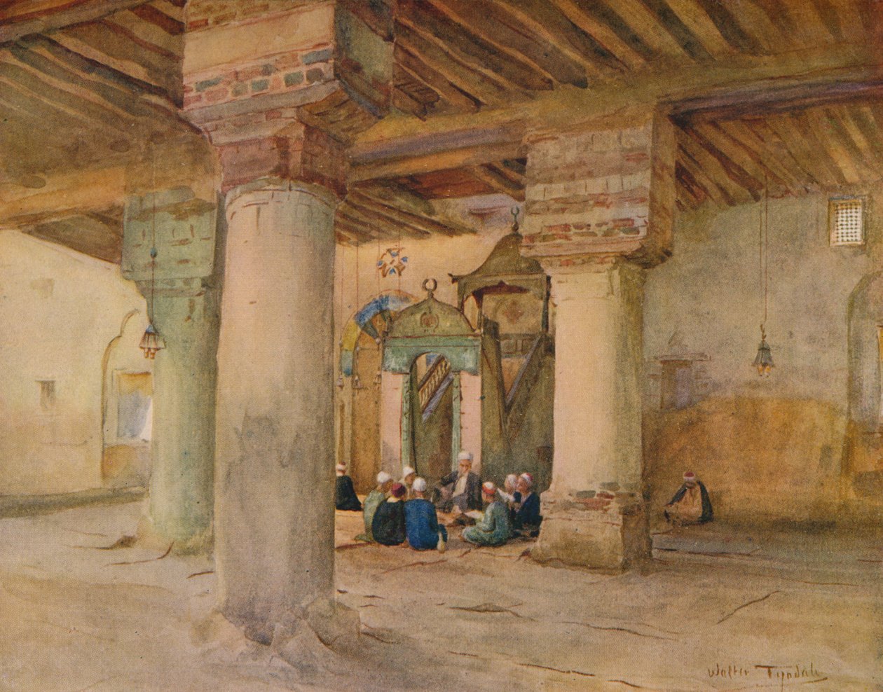 La mezquita en Kosseir, c1905, 1912 de Walter Frederick Roofe Tyndale
