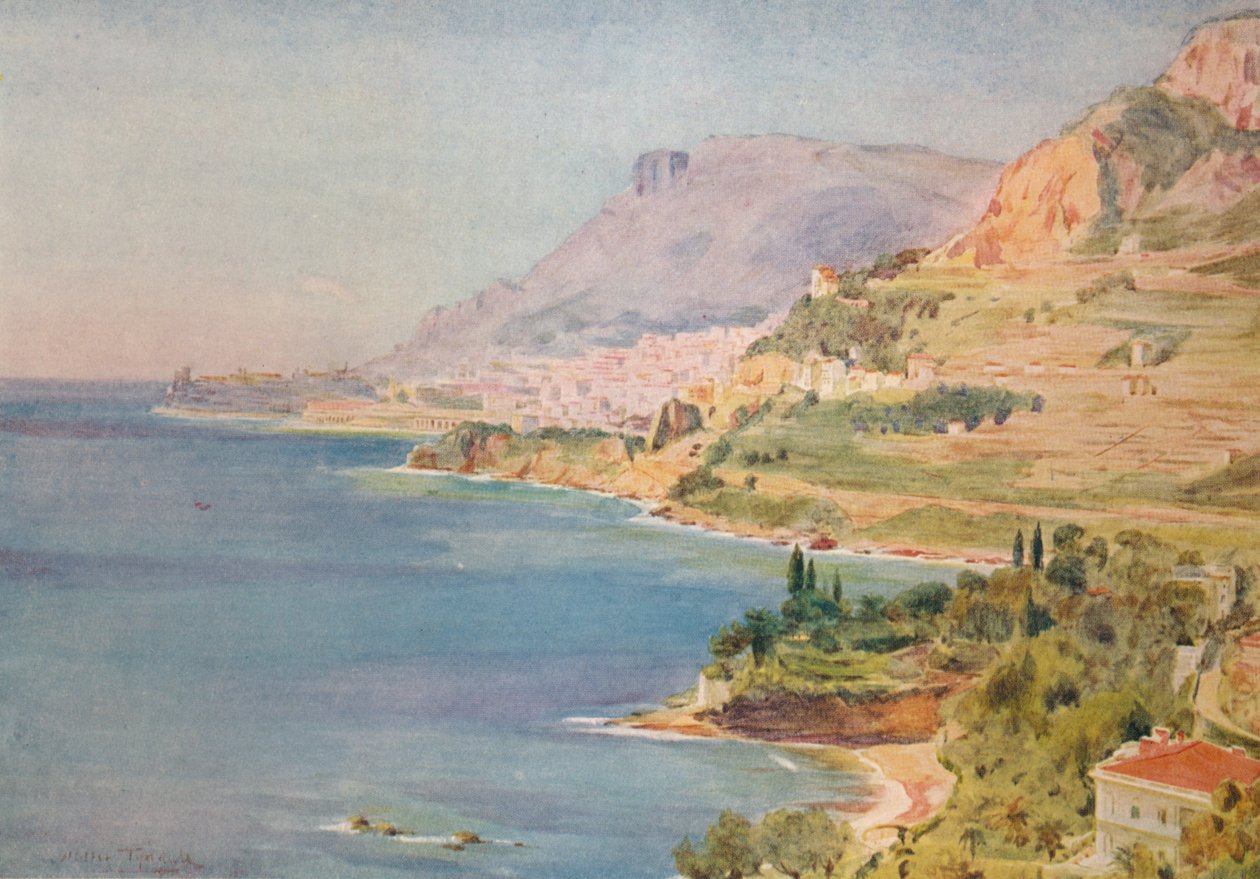 El Principado de Mónaco, c1910, 1912 de Walter Frederick Roofe Tyndale