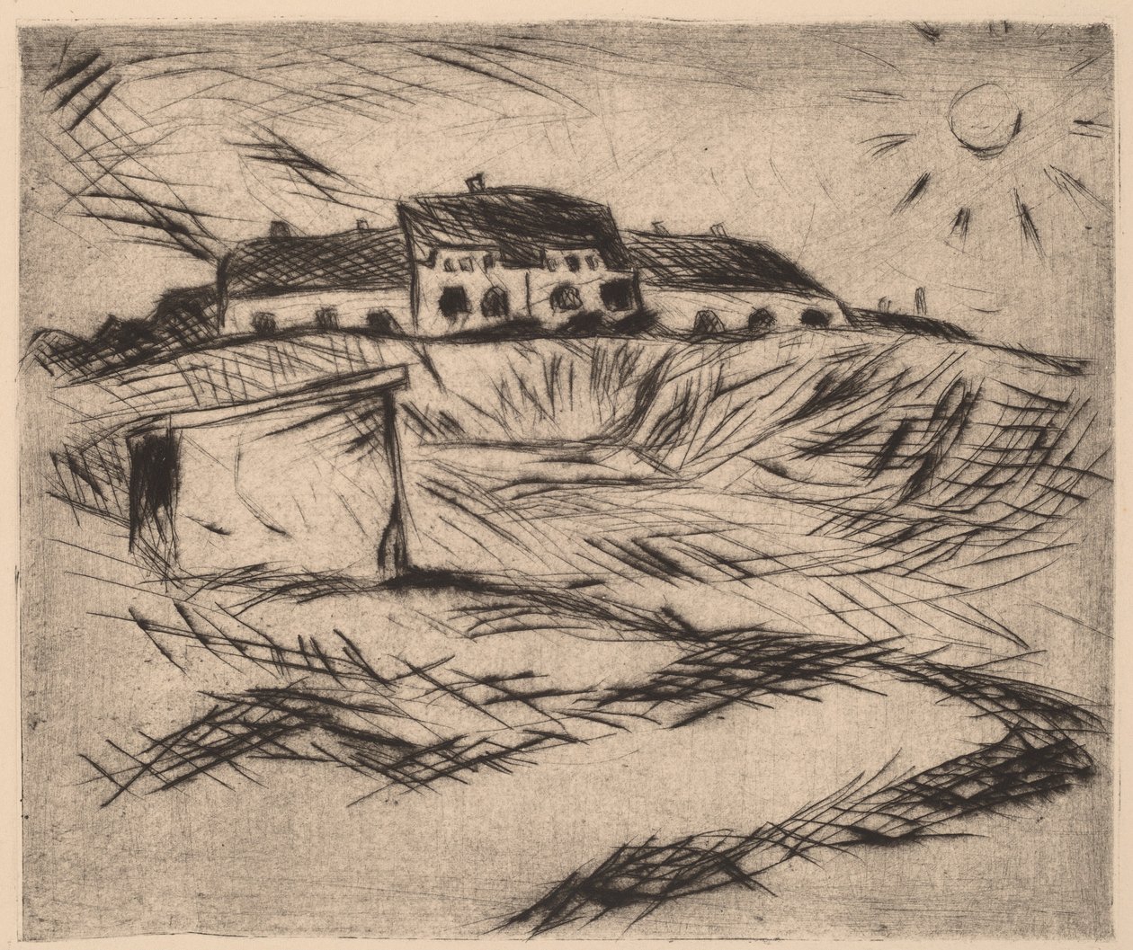 Cuartel (Kaserne) de Walter Gramatte