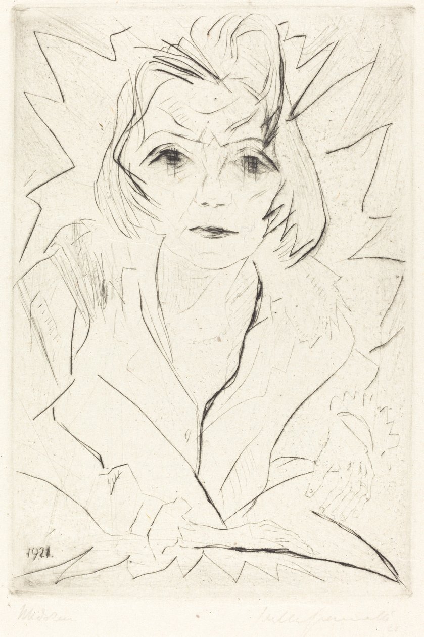 Niña, 1921 de Walter Gramatte
