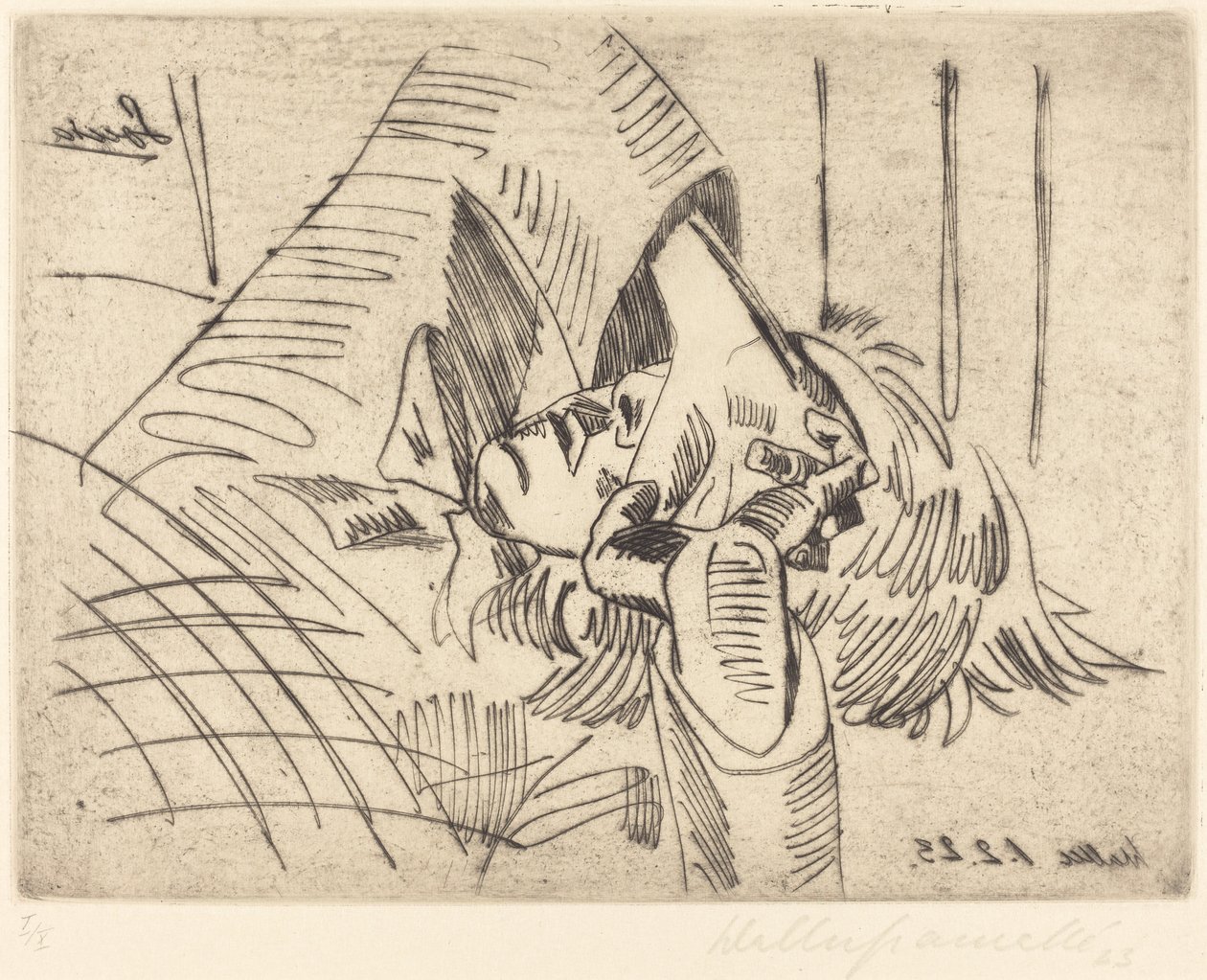 Sonia, 1923 de Walter Gramatte