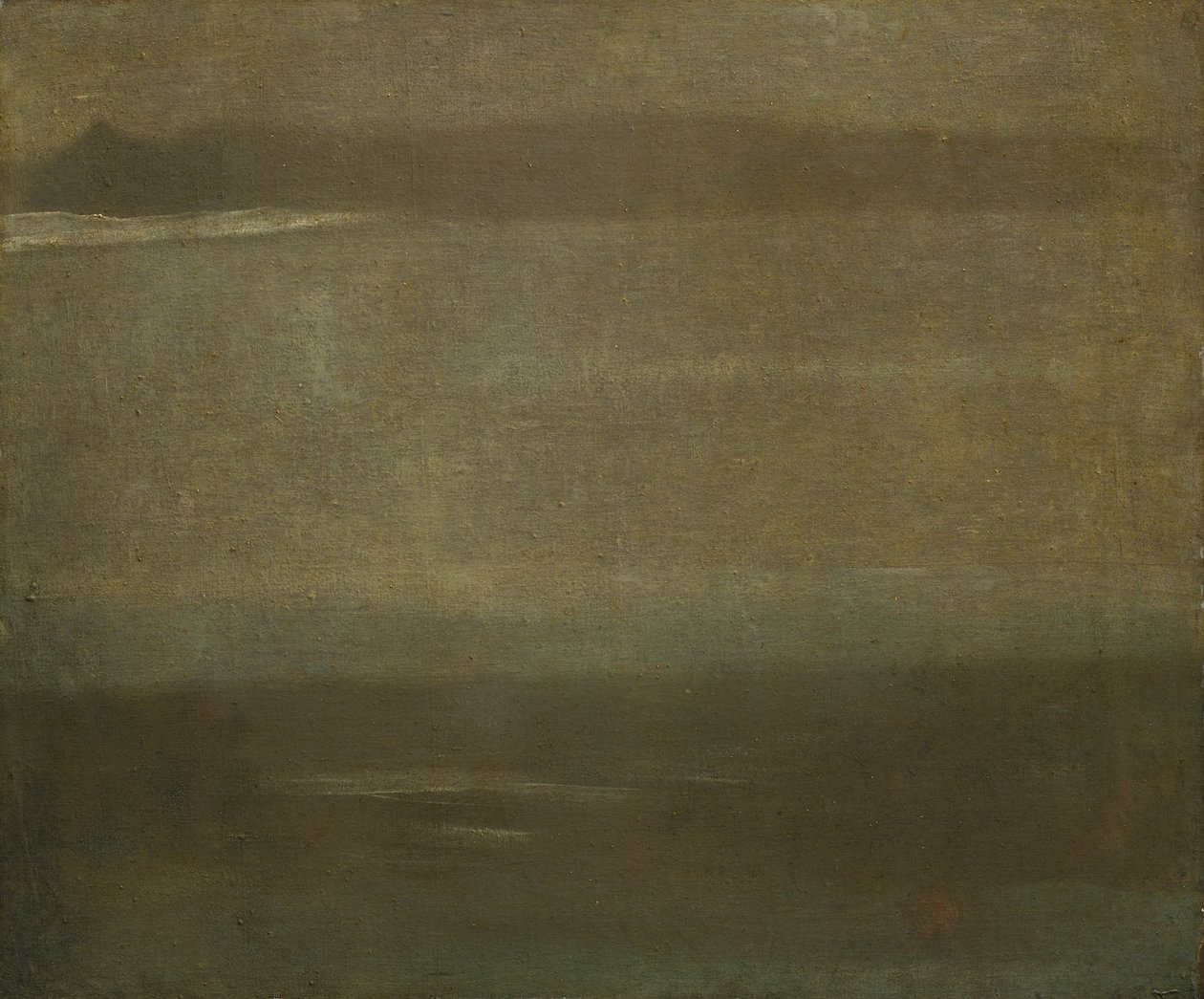 Gris y plata: A Nocturne, c. 1880-1900 (óleo sobre lienzo) de Walter Greaves