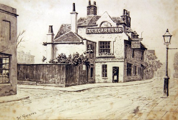 El León Negro, Old Church Street, Chelsea de Walter Greaves