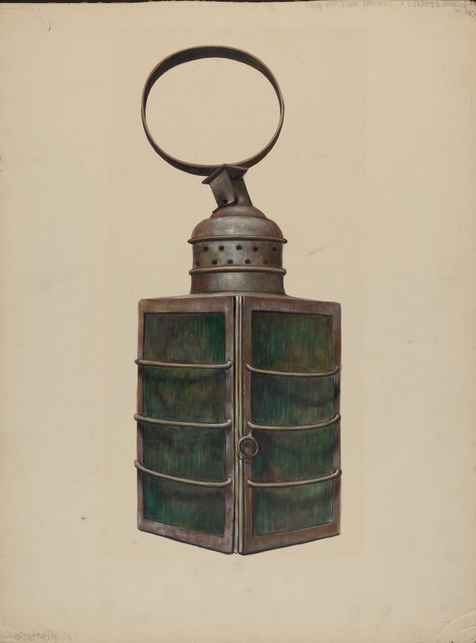 Linterna, c. 1938 de Walter Hochstrasser