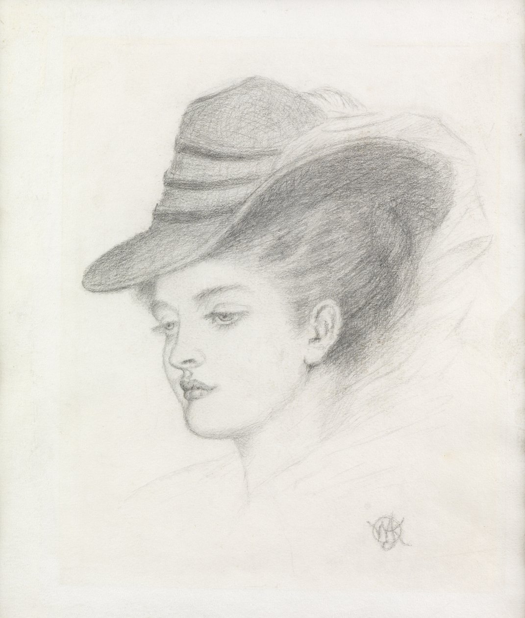 Emily Renshaw, la esposa del artista de Walter John Knewstub