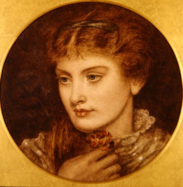 Retrato de Emily Knewstub de Walter John Knewstub