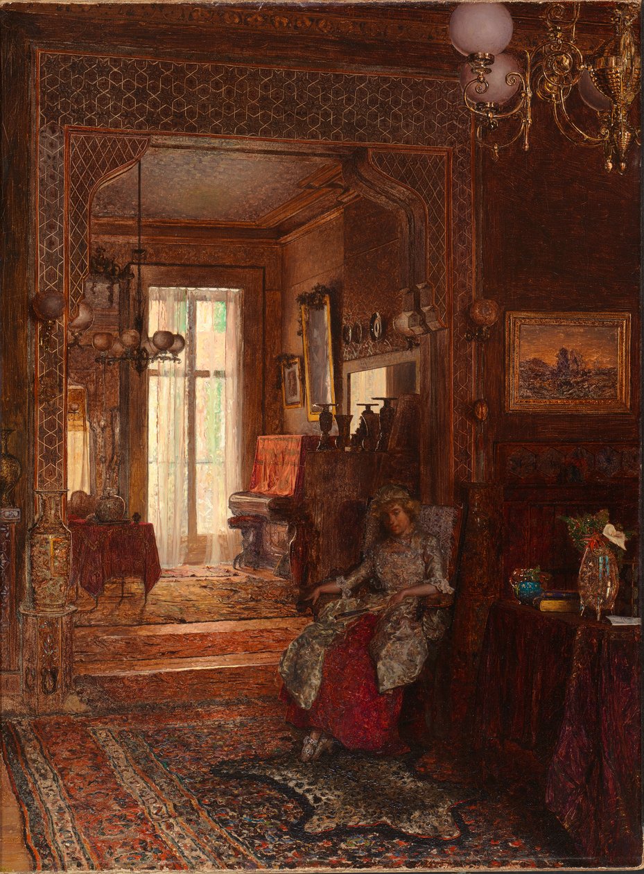 Interior De Forest, 1878 de Walter L. Palmer