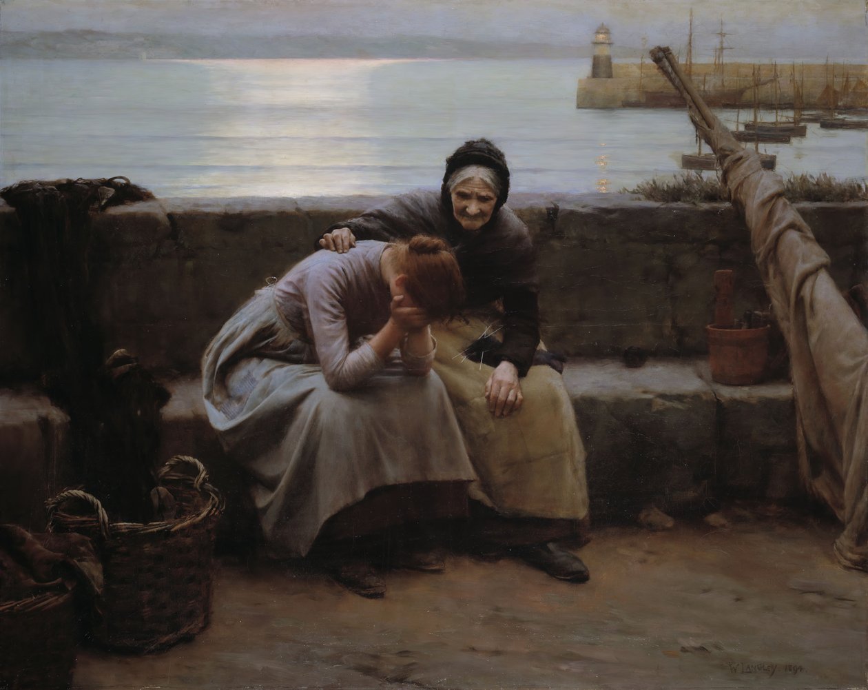 Nunca la Mañana se Vistió de Tarde sin que Algún Corazón se Rompiera de Walter Langley