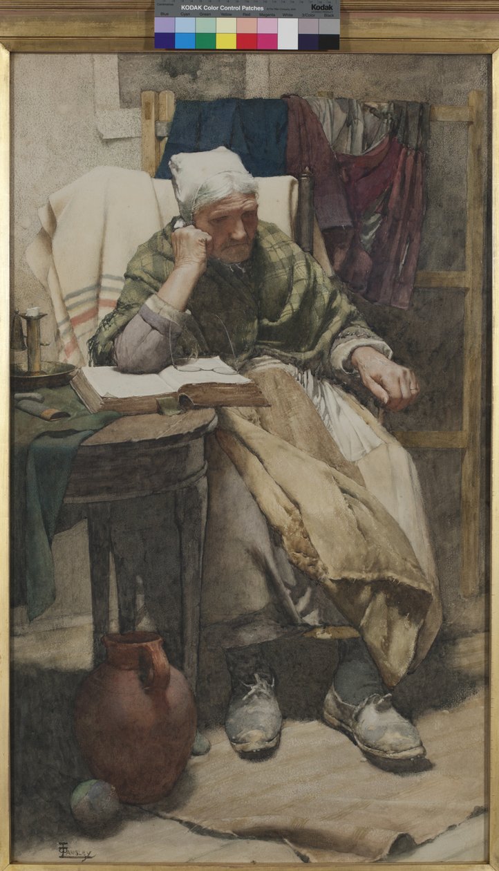 El tiempo no se mueve, nuestro ser es el que se mueve, 1882 de Walter Langley