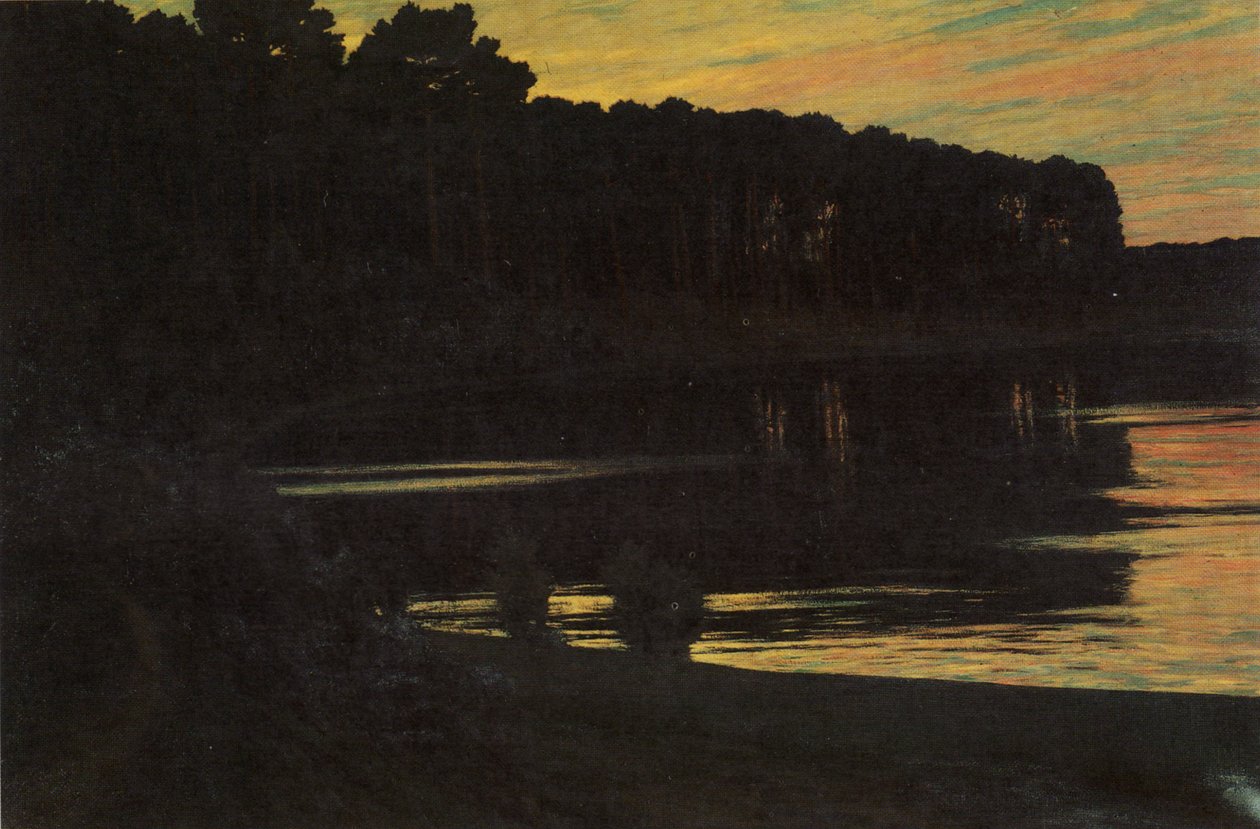 Alemán: Grunewaldsee Lago Grunewald


Título alternativo: Alemán: Sonnenuntergang über dem Grunewaldsee Lake Grunewald de Walter Leistikow
