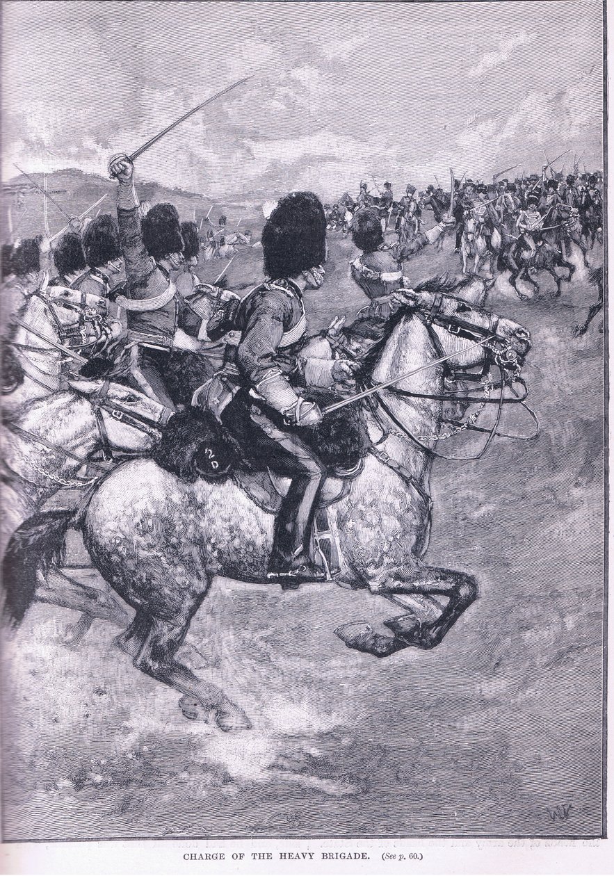 La Carga de la Brigada Pesada de Walter Paget