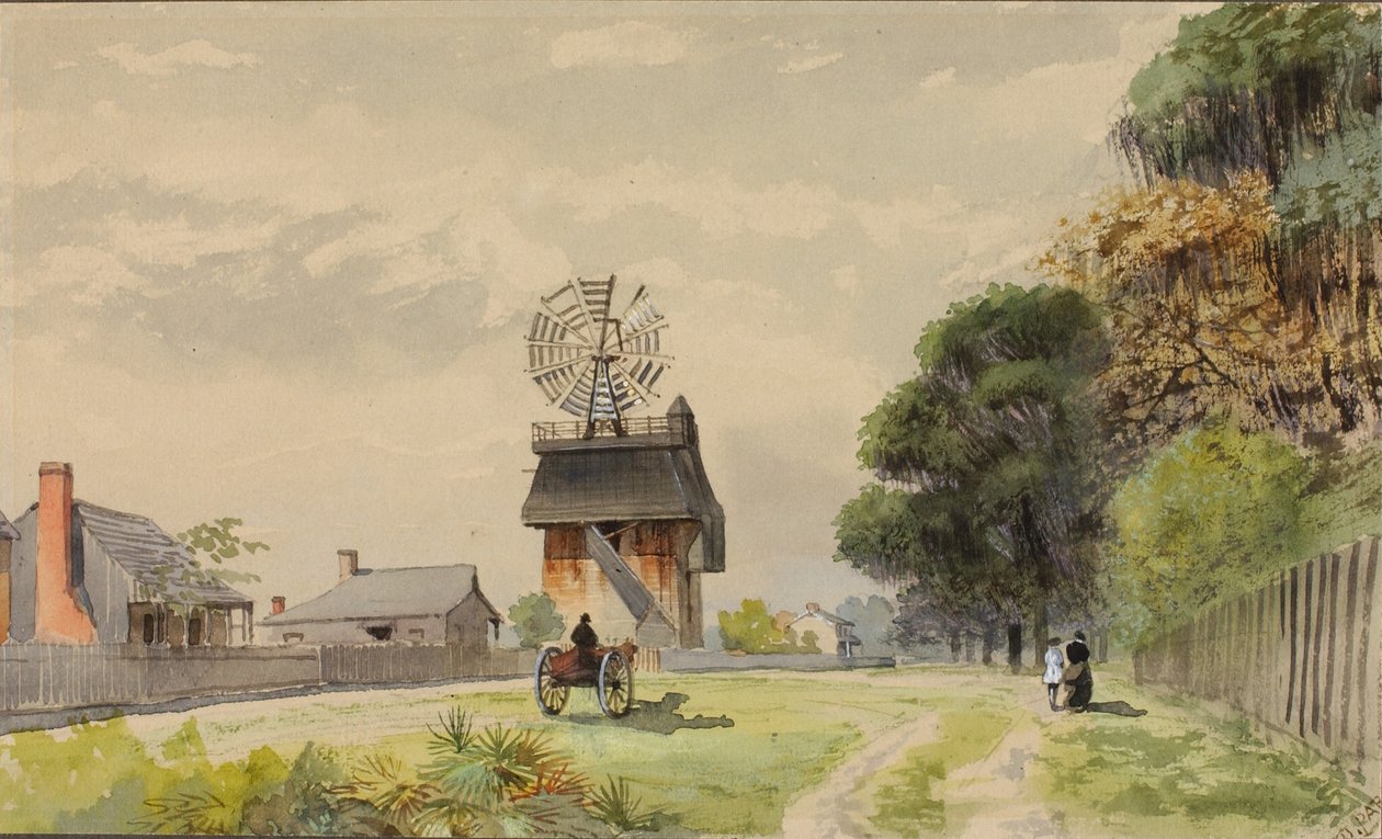 Pueblo de Florida, s.f. de Walter Paris
