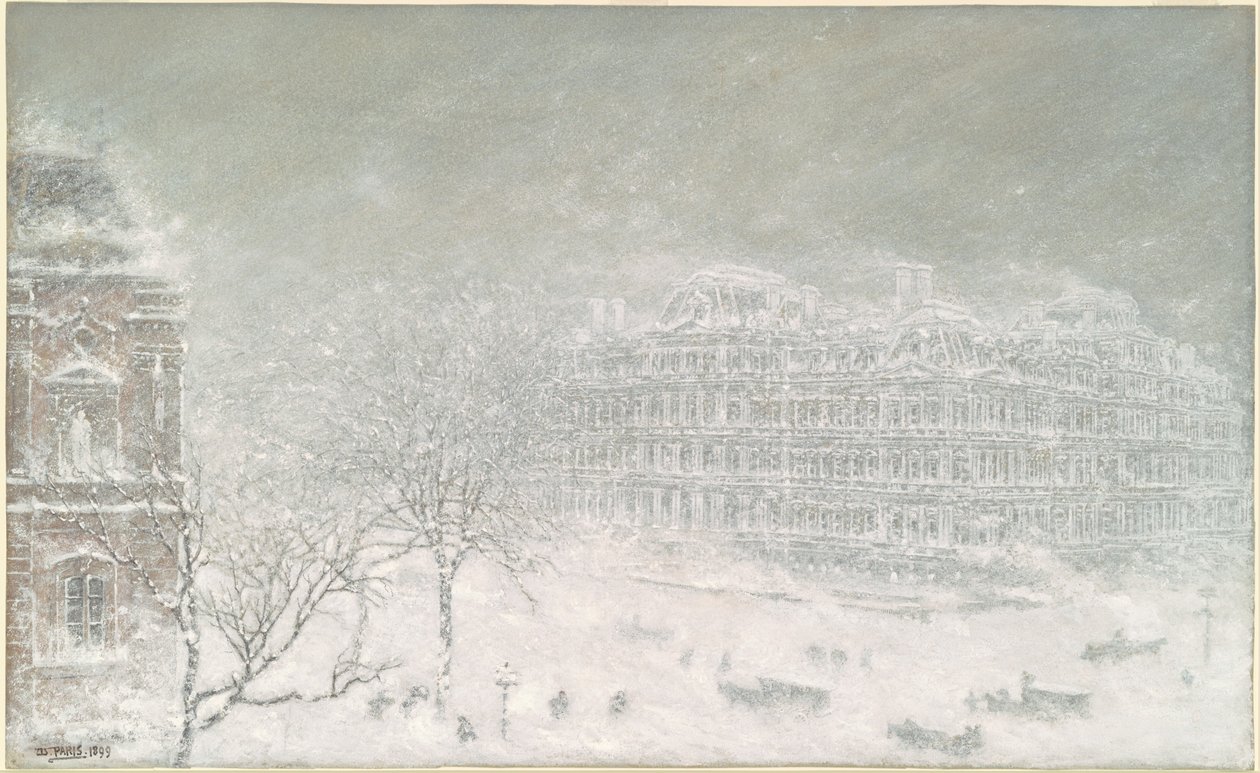 La Gran Tormenta de Nieve de 1899 de Walter Paris