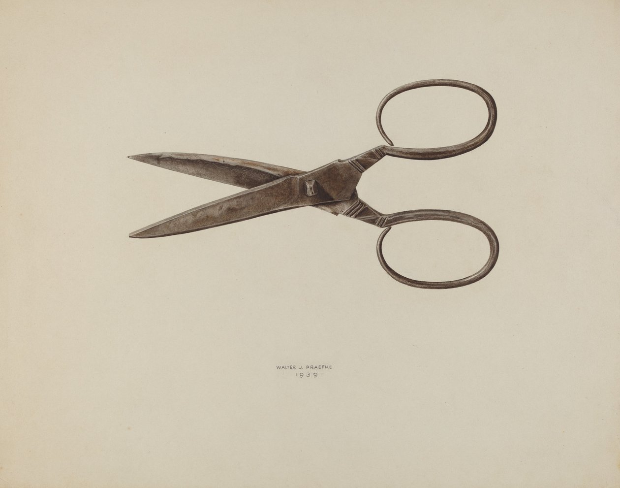 Tijeras, 1939 de Walter Praefke