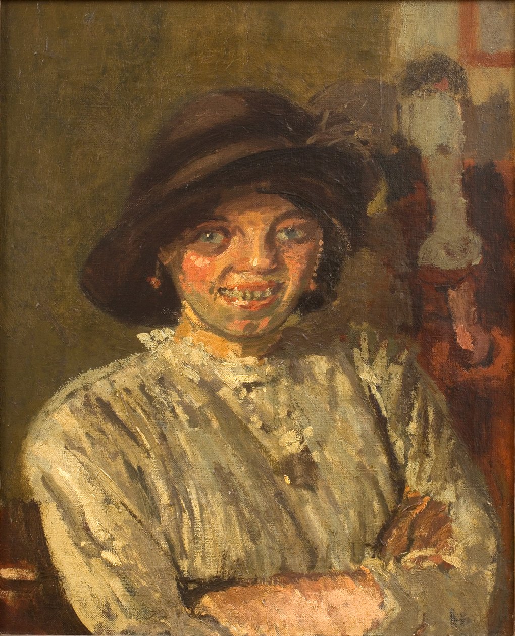 Pollo, c. 1914 (Óleo sobre lienzo) de Walter Richard Sickert