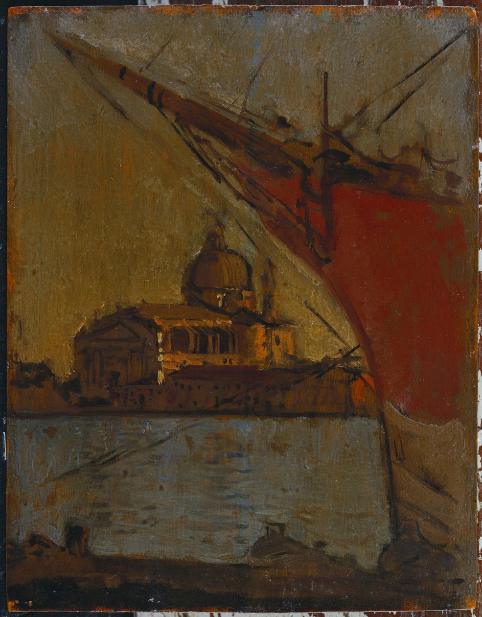 Il Redentore, desde el Zattere, Venecia, c.1895-96 de Walter Richard Sickert