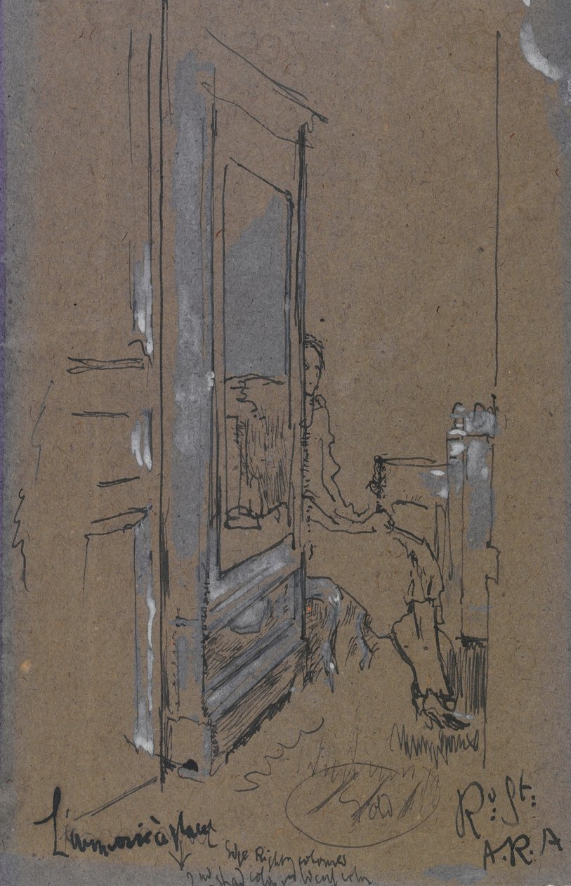 El armario con espejo de Walter Richard Sickert