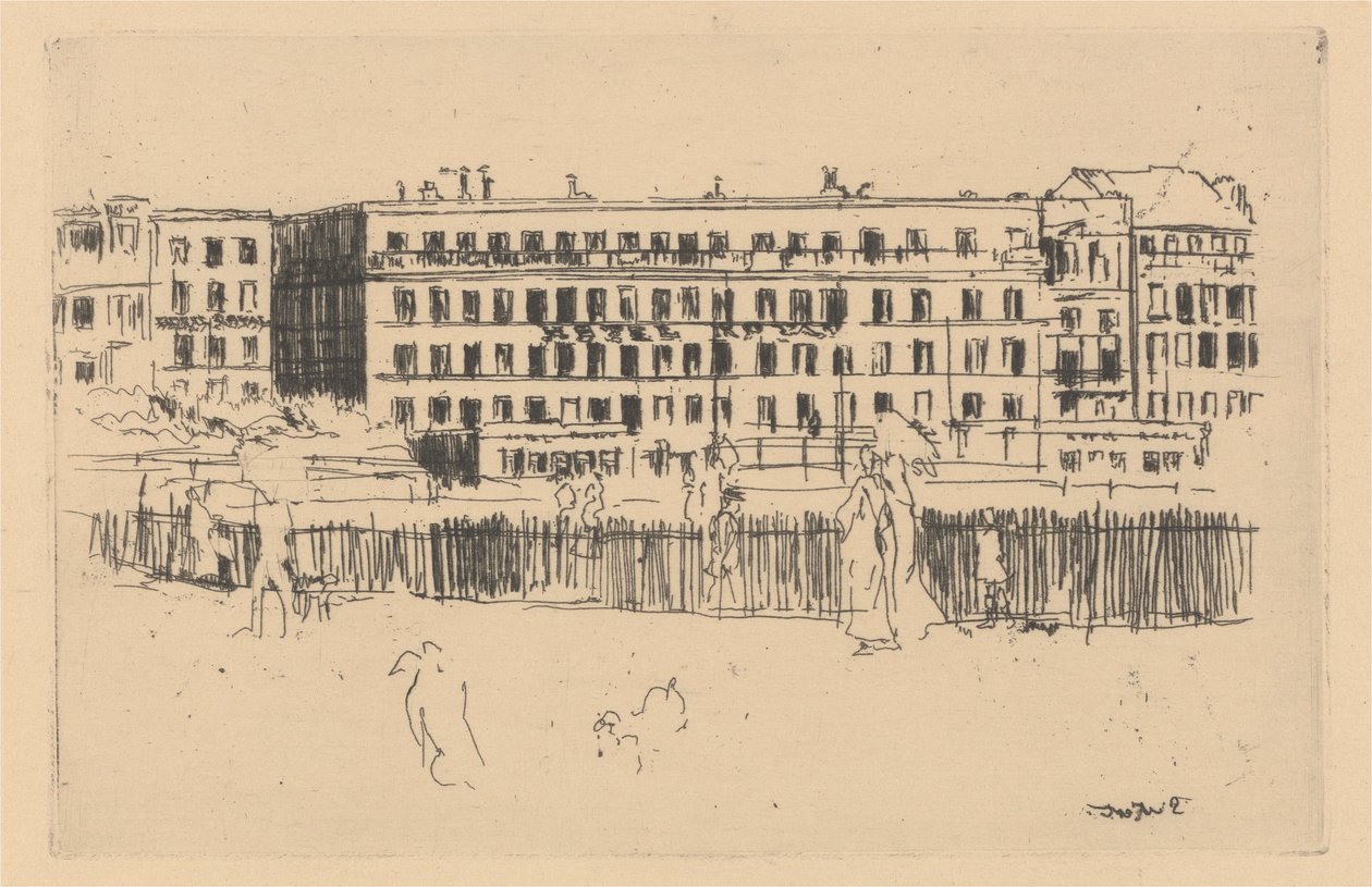 Antiguo Hotel Royal Dieppe de Walter Richard Sickert