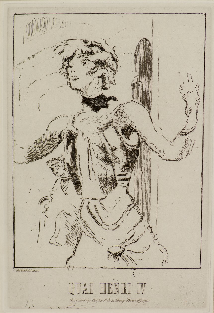 Quai Henry IV de Walter Richard Sickert