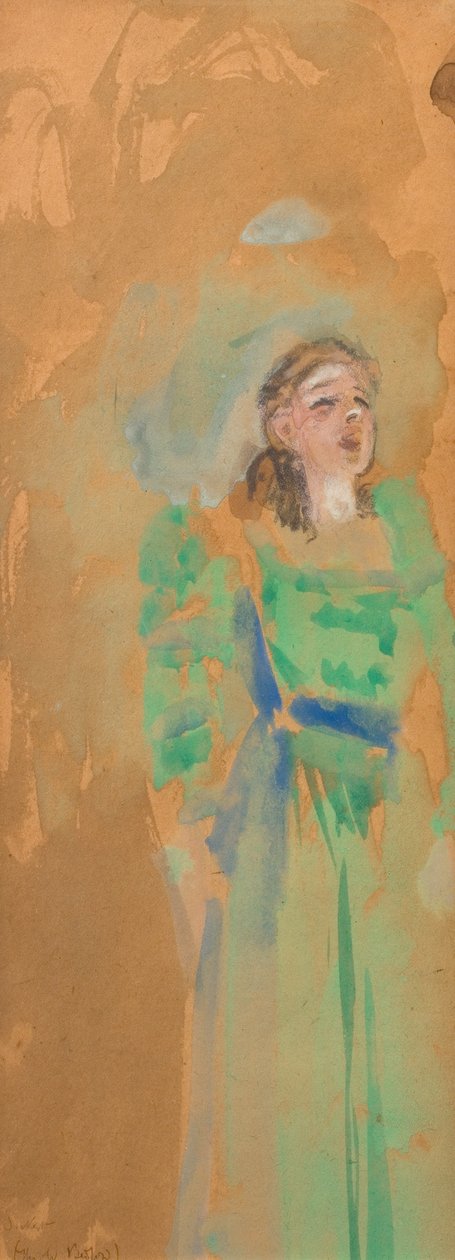 Cantante en el Old Bedford de Walter Richard Sickert