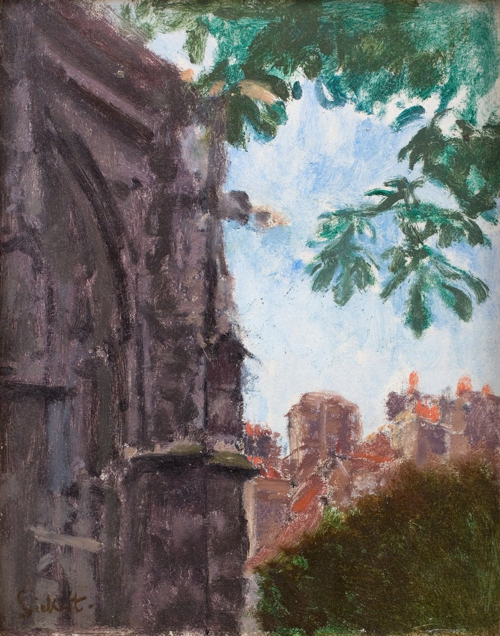 St Rémy: Iglesia chevet de Walter Richard Sickert