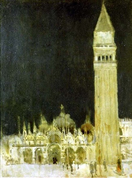 El Campanile, Venecia, c.1896-97 de Walter Richard Sickert